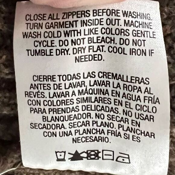 OUTDOOR LIFE Mens Brown 1/4 Zip Mock Long Sleeve Pullover Sweater - Picture 6 of 8